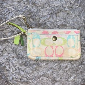 Coach wristlet